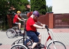 niepełnosprawni na rowerach 